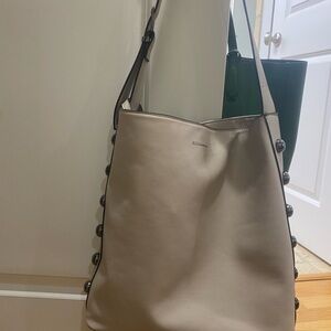 BCBGeneration Cream Hobo Bag